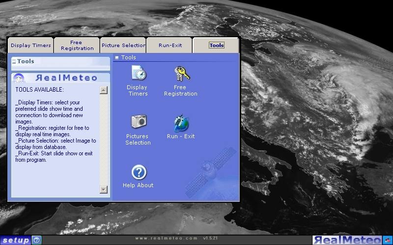 RealMeteo PORTABLE - automatic meteo browser